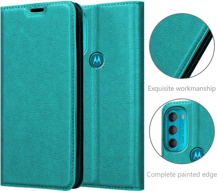 Actual product image Cadorabo Book Invis. Magnet sleeve (Motorola Moto G71 5G)
