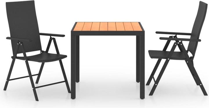 Produktbild vidaXL Garten Essgruppe (79 x 79 x 74 cm)