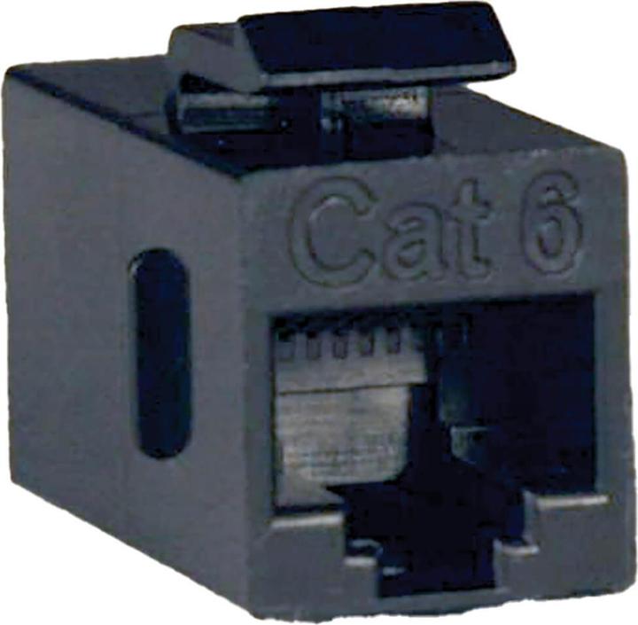 Produktbild Eaton Cat6 Straight Through Modular In-line Snap-in Coupler RJ45 F/F TAA (RJ45)