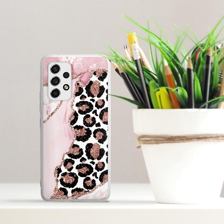 Produktbild DeinDesign Silikon Hülle für Samsung Galaxy A53 5G Handyhülle Case Smartphone Schutzhülle Glitzer Look (Samsung Galaxy A53 5G)