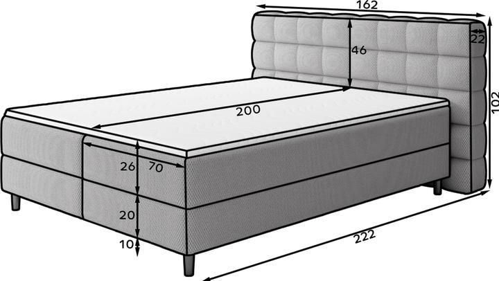 Produktbild ELTAP Camma (140 x 200 cm)