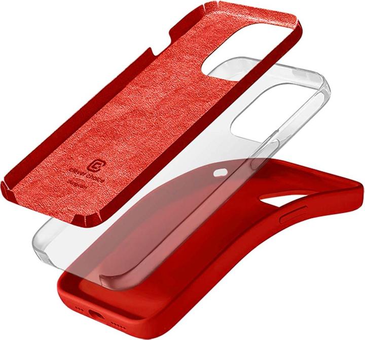 Actual product image Crong Color Case - Protective Case for iPhone 13 Pro Max (Red) (Apple iPhone 13 Pro Max)