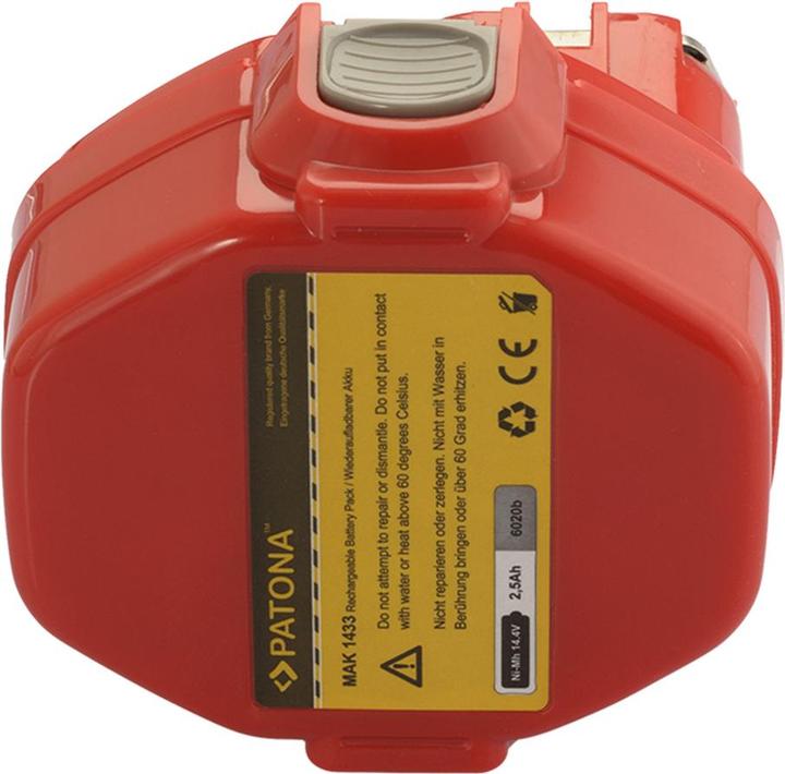 Produktbild Patona Akku f. Werkzeuge von Makita 14,4 V, 2500 mAh - NI-MH (14.4 V)