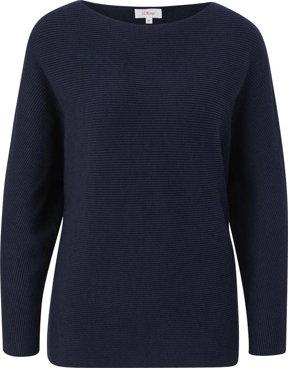 Image du produit s.Oliver Strickpullover Strickpullover mit Fledermausarm (48)