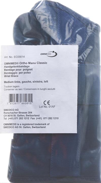 Produktbild Omnimed Ortho Manu Clas Handgelenkba 16.5-19cm lin (M)