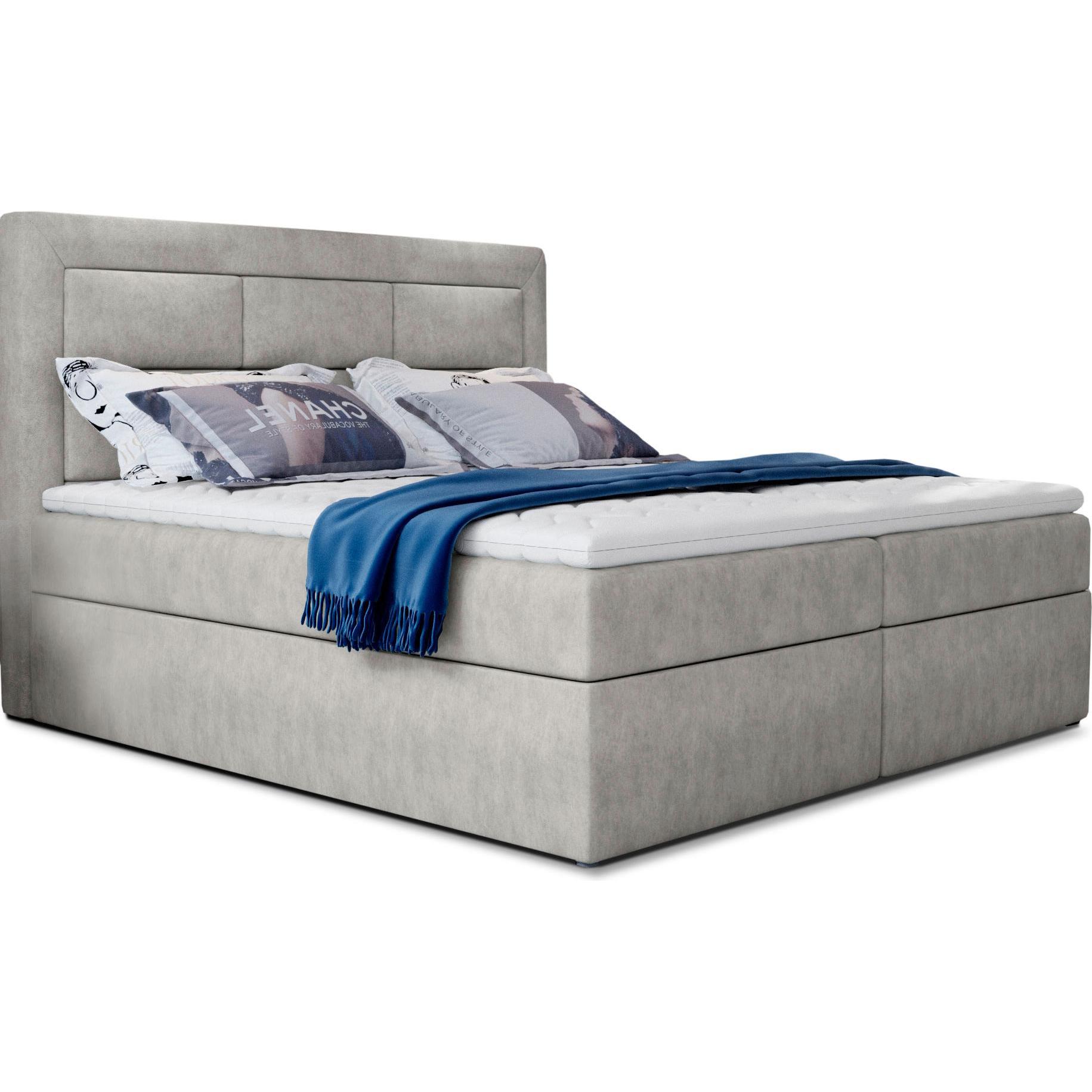 ELTAP, Boxspringbett, Vivre mit Stauraum (180 x 200 cm)