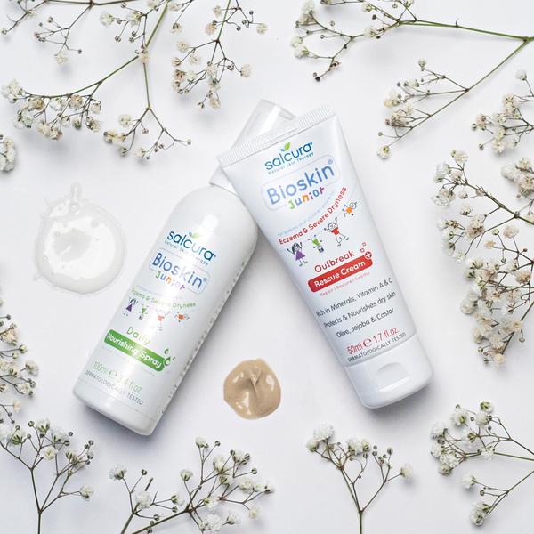 Actual product image Salcura Skincare Bioskin Junior Outbreak Rescue Cream Cream for Babies 150 ml