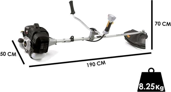 Produktbild Alpina Garden PETROL BRUSHCUTTER ABR 52 D 1.55KW (Trimmfaden, Metallschneideblatt)