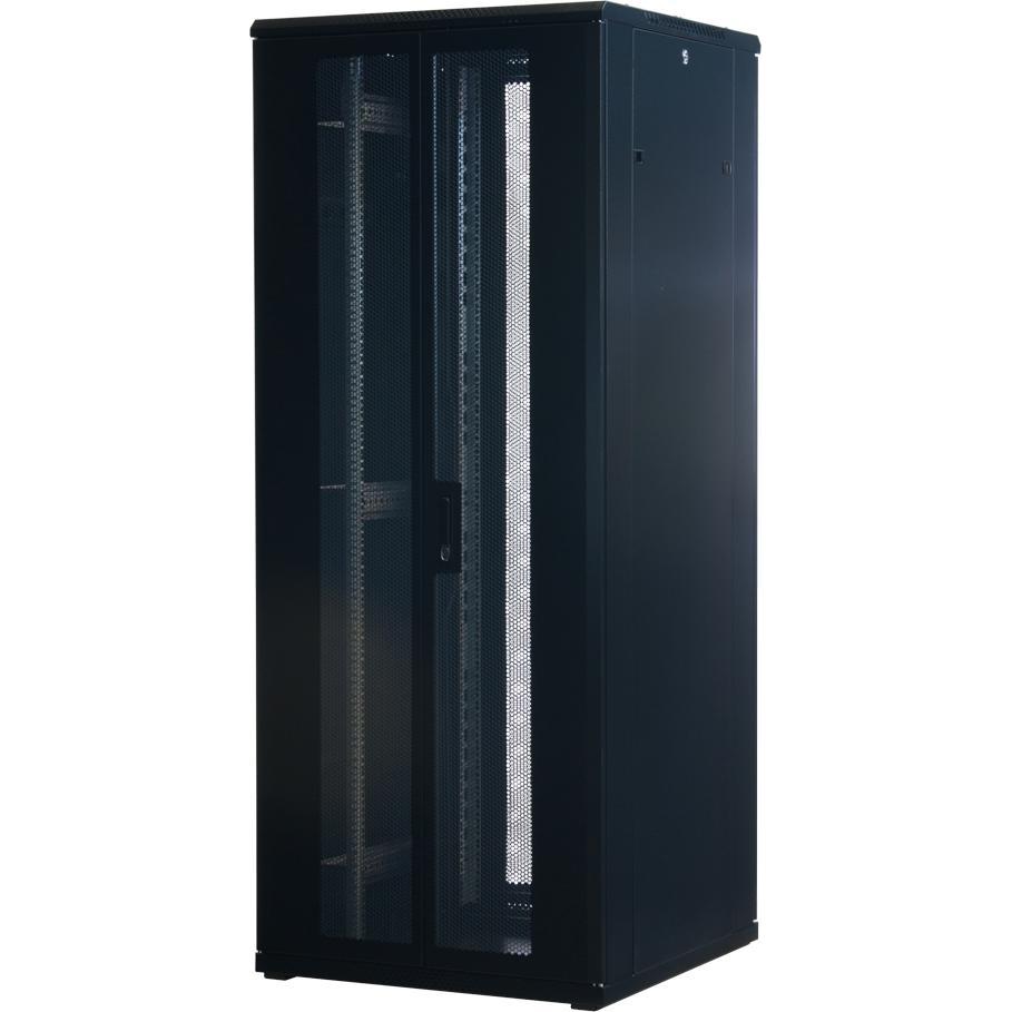 Rockstable 19" 42 HE 800x800x2000mm (19 Zoll Rack), Serverschrank, Schwarz