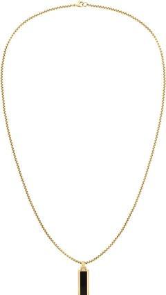 Produktbild Tommy Hilfiger Original gold-plated necklace with onyx 2790541