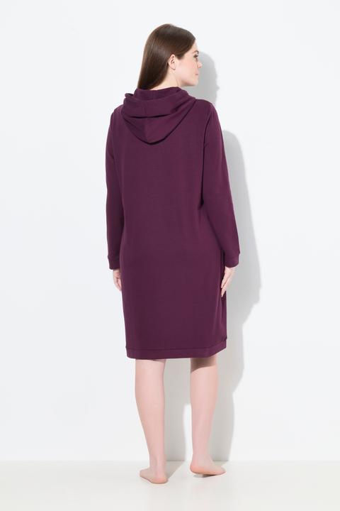 Actual product image Ulla Popken Loungewear Hooded Sweatshirt Dress (62)
