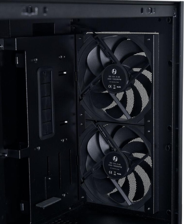 Productafbeelding Lian-Li LANCOOL 207 Digital PC-Gehäuse, Midi-Tower, ATX, Tempered Glass - schwarz