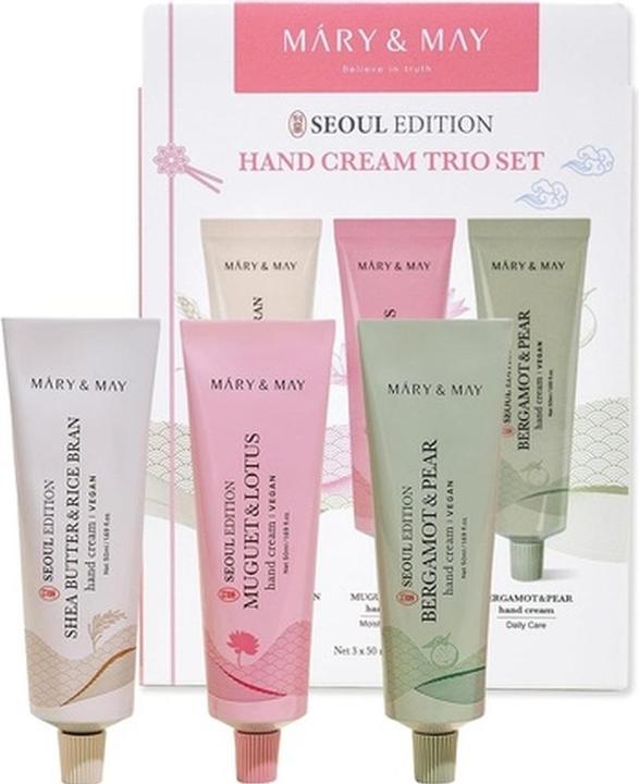 Produktbild Mary&May Seoul Edition Handcreme Trio Set Geschenkset
