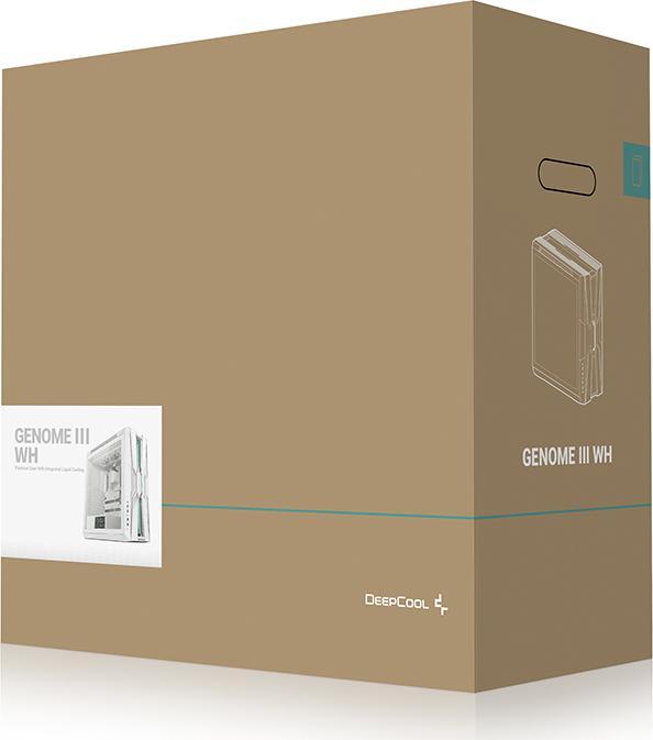 Produktbild Deepcool "Mini GENOME III White" (ATX, mATX, Mini-ITX)
