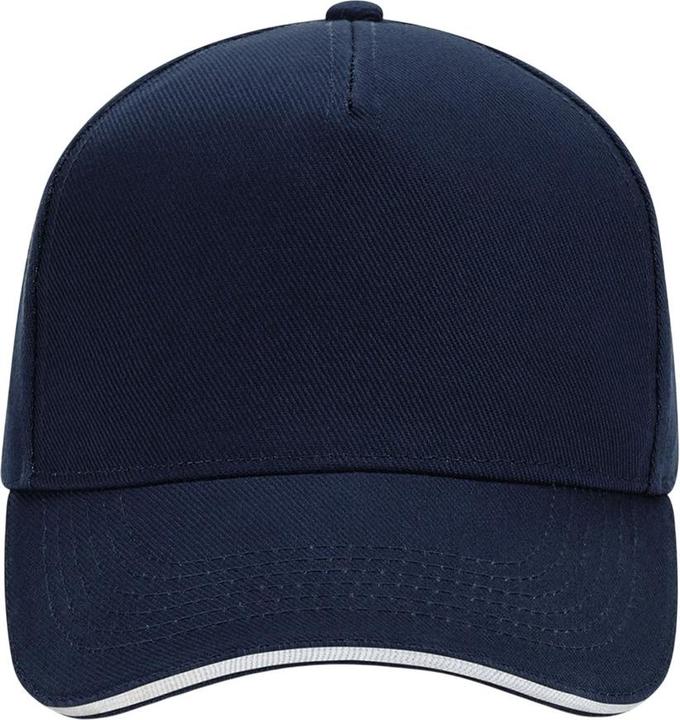 Actual product image Beechfield Ultimate 5 Panel Sandwich Peak Baseball Cap