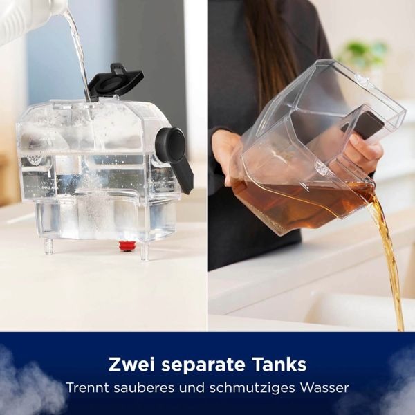 Image du produit Bissell Aspirateur laveur SpotClean HydroSteam Pro Noir