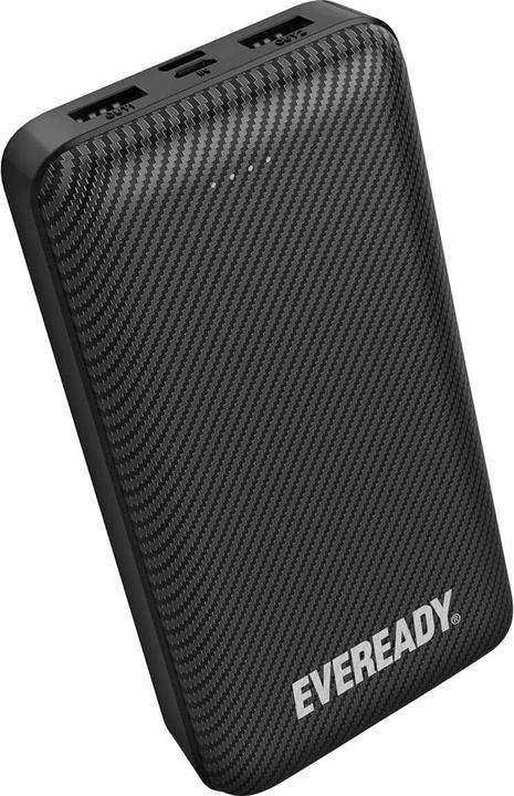 Eveready PX20B - Powerbank 20000 mAh 2x USB-A (nero) (5 W, 74 Wh)