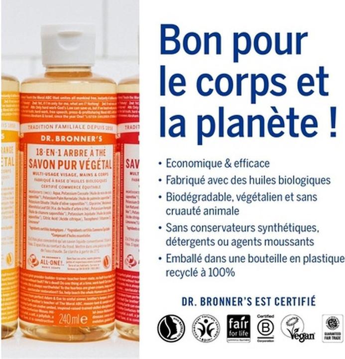 Immagine prodotto Dr. Bronner's Fiore di ciliegio (Sapone liquido, 240 ml)