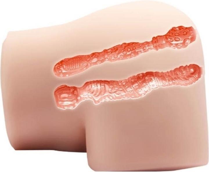 Productafbeelding Crazy Bull Realistische Anus En Vagina Met Vibratiehouding 4