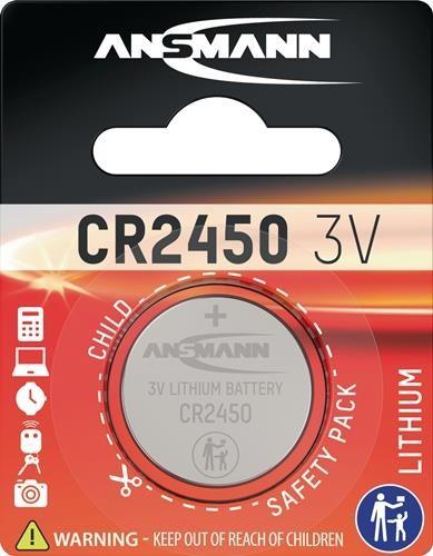 Produktbild Ansmann Cr2450 (1 Stk., CR2450, 620 mAh)