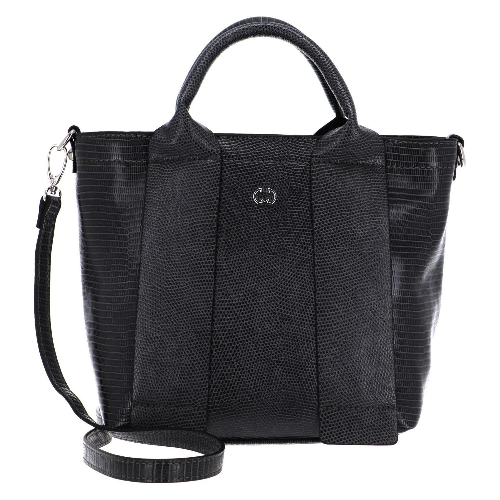 Gerry Weber, Damen, Tasche, Colour Full Leaves Handbag Shz, Grau