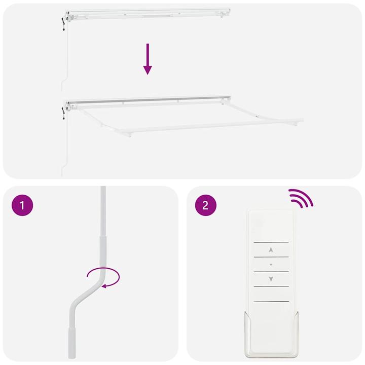 Actual product image vidaXL External shading (2 m)