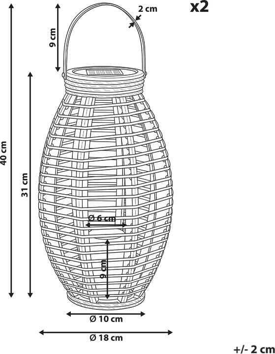 Produktbild Beliani Shangani