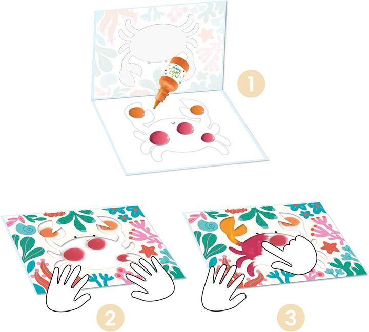 Produktbild Djeco Fingermalen Meer