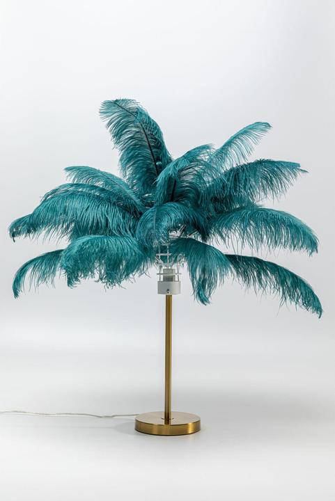 Produktbild Kare Design Tischleuchte Feather Palm Grün 60cm (E27)