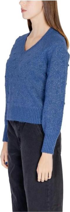 Immagine prodotto Vila Top a Manica Lunga con Scollo a V e Glitter Maglia (S)