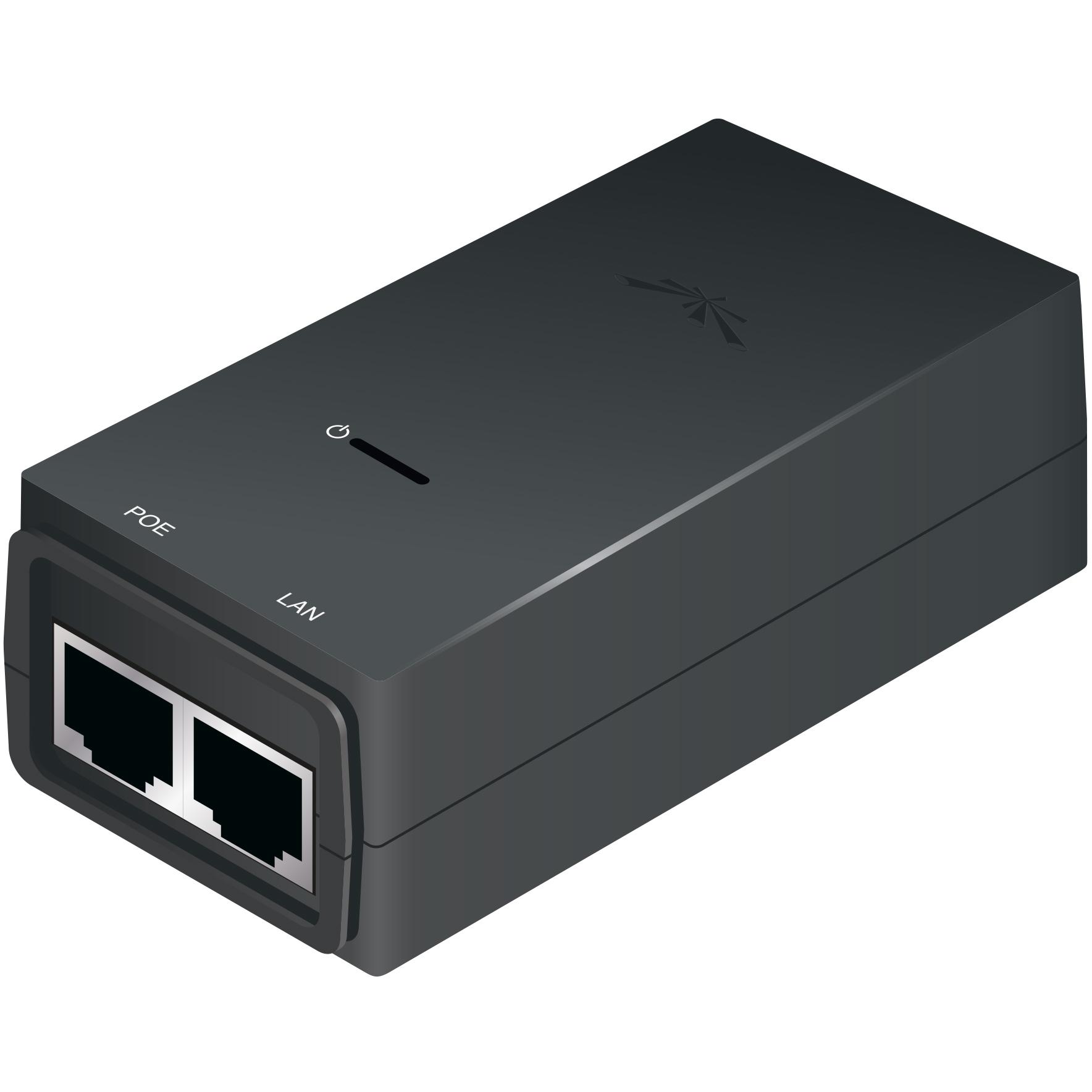 Ubiquiti Passive PoE Injector 24V-12W (Passive 24V PoE-in, 12 W) (POE-24-12W)