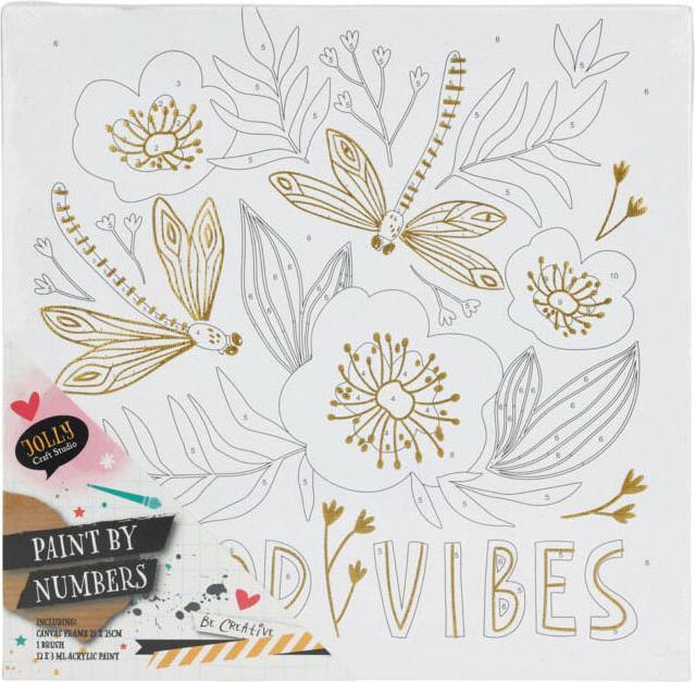 Produktbild Malset mit Leinwand, 25x25cm