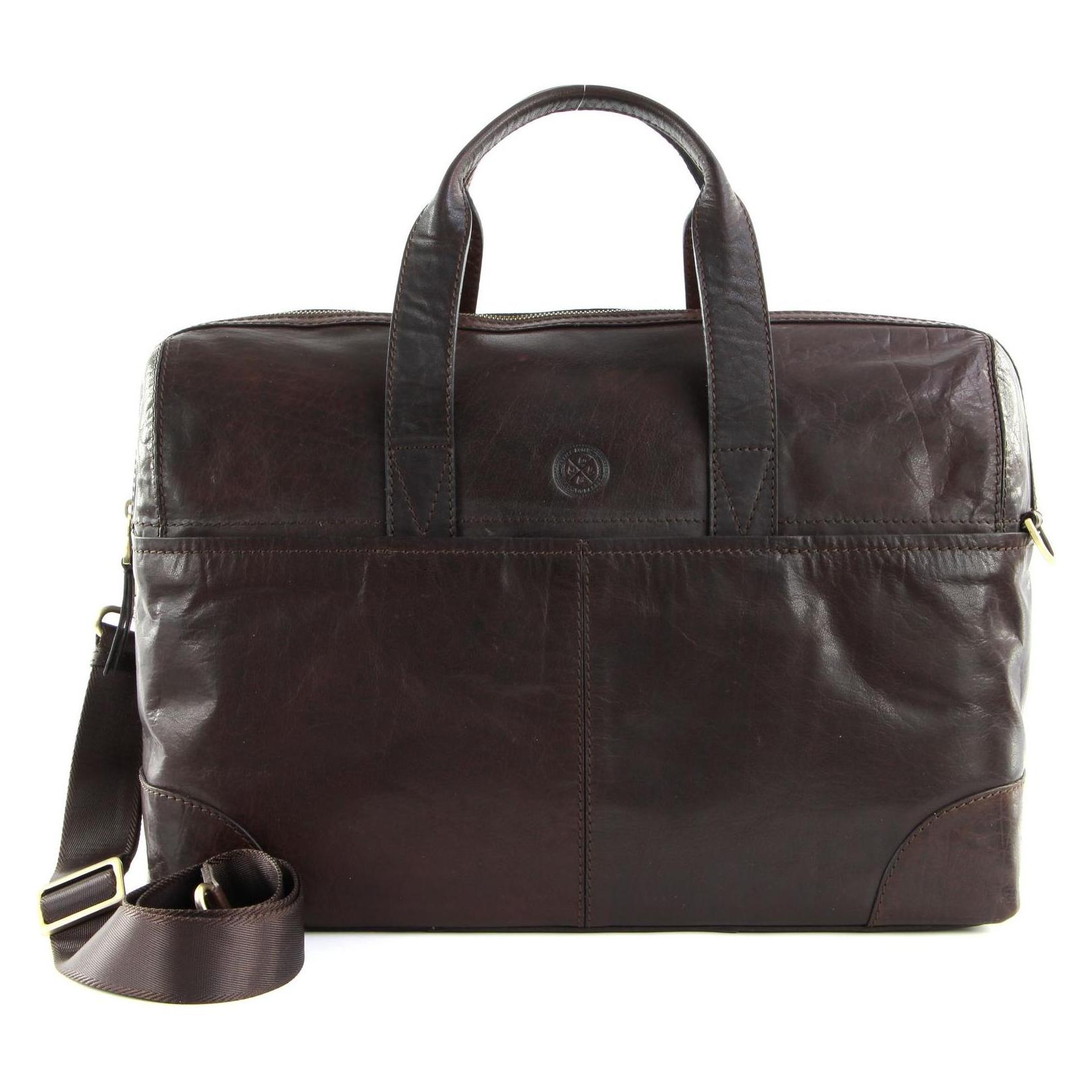 Saddler, Unisex, Tasche, Leo Weekend Bag Dark Brown, Braun
