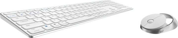 Actual product image Rapoo 9850M DE layout, white (DE, Wireless)