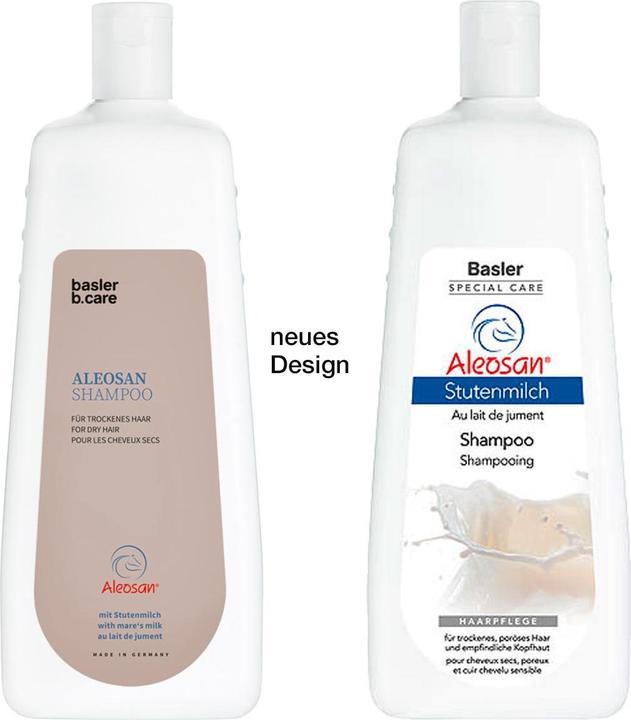 Produktbild Basler Aleosan Stutenmilch Shampoo (1000 ml, Flüssiges Shampoo)
