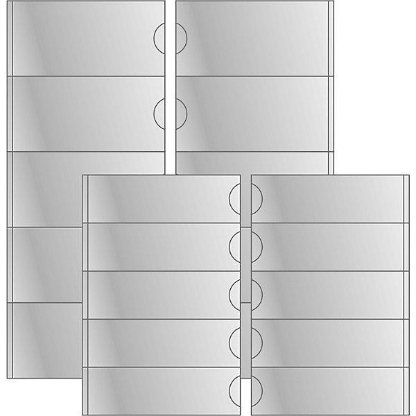 Actual product image Eichner Self-adhesive transparent pockets (C4, 100 pcs.)