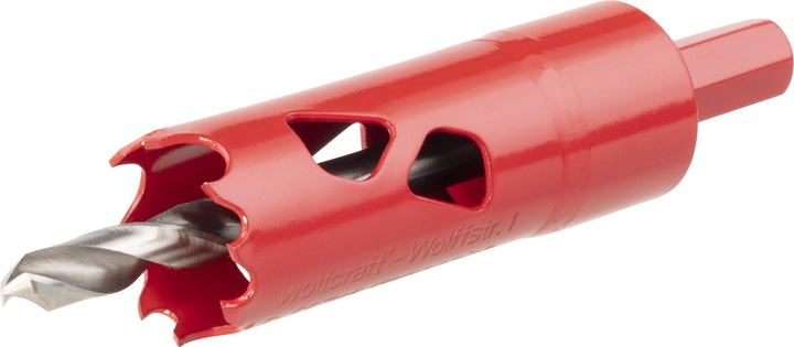 Produktbild wolfcraft Bi-Metall-Lochsäge, Ø 100 mm (6 mm)