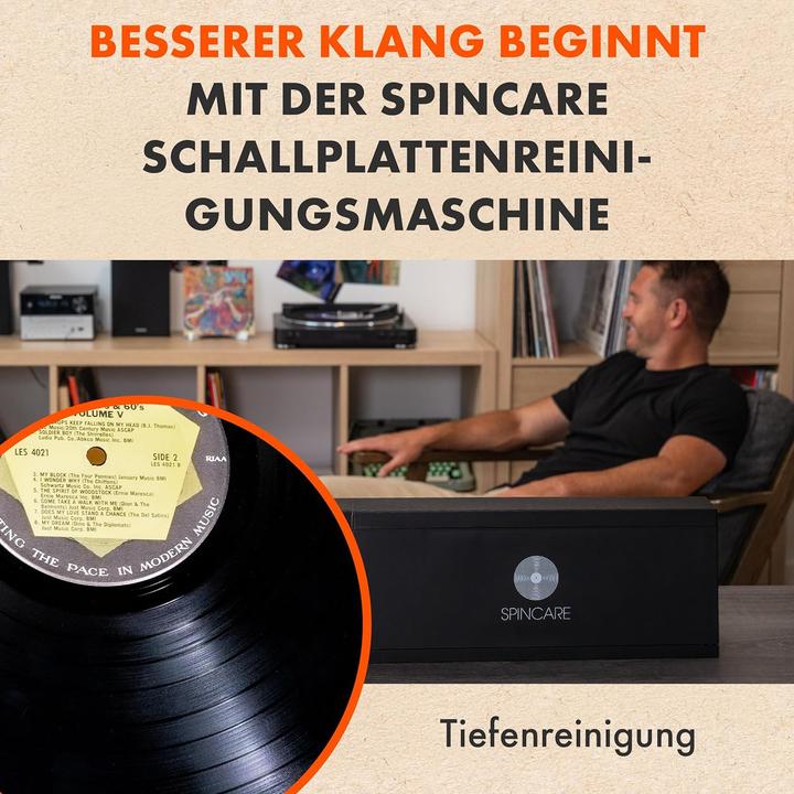 Produktbild Curea Medical Schallplatten-Reinigungssystem (Plattenspieler Reinigung)