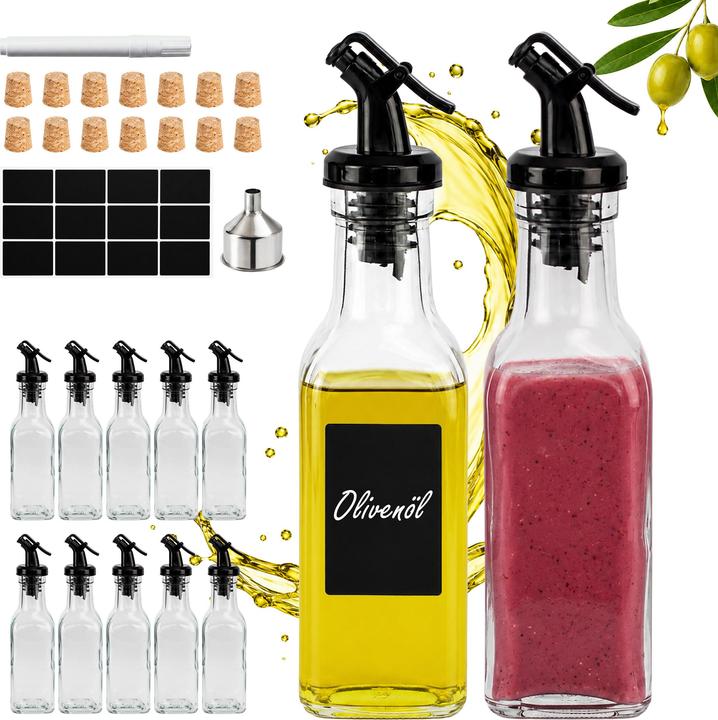 Produktbild Relaxdays 12x Ölflasche (150 ml)