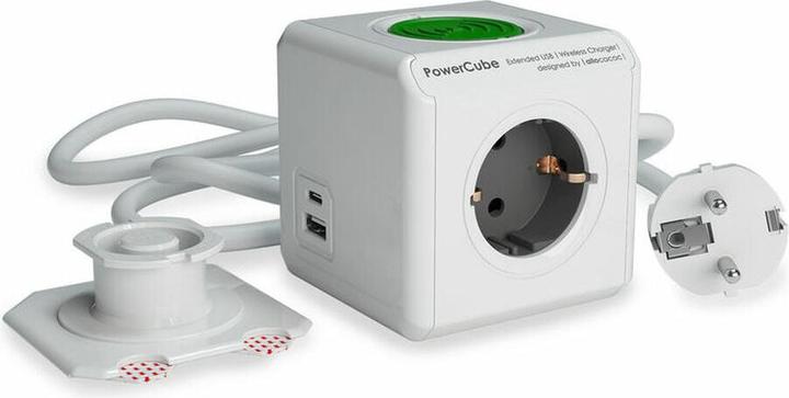 Produktbild Allocacoc PowerCube (3x, USB-A, USB-C, 1.50 m)