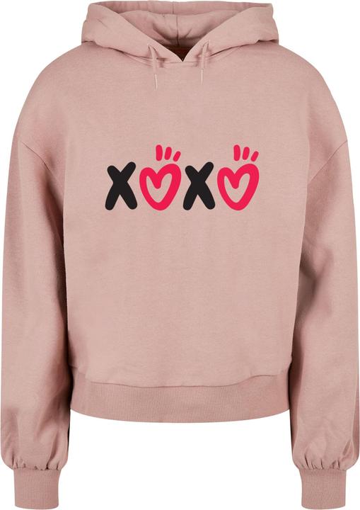 Merchcode Ladies Valentines Day - XOXO Organic Oversized Hoody - 113439 (M)