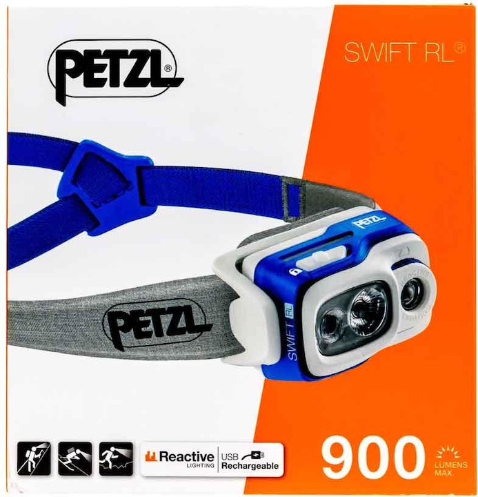 Actual product image Petzl Swift RL (900 lm)