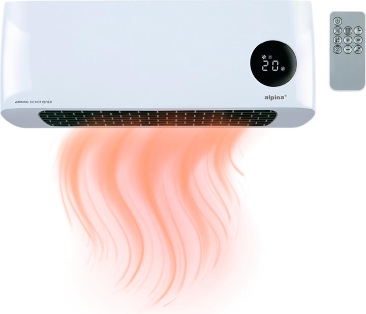 Actual product image alpina Wandheizgerät (1000 W)