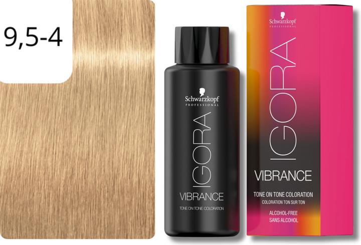 Image du produit Schwarzkopf Professional Teinture pour cheveux IGORA Vibrance NOUVEAU (9,5-4 Toner beige)