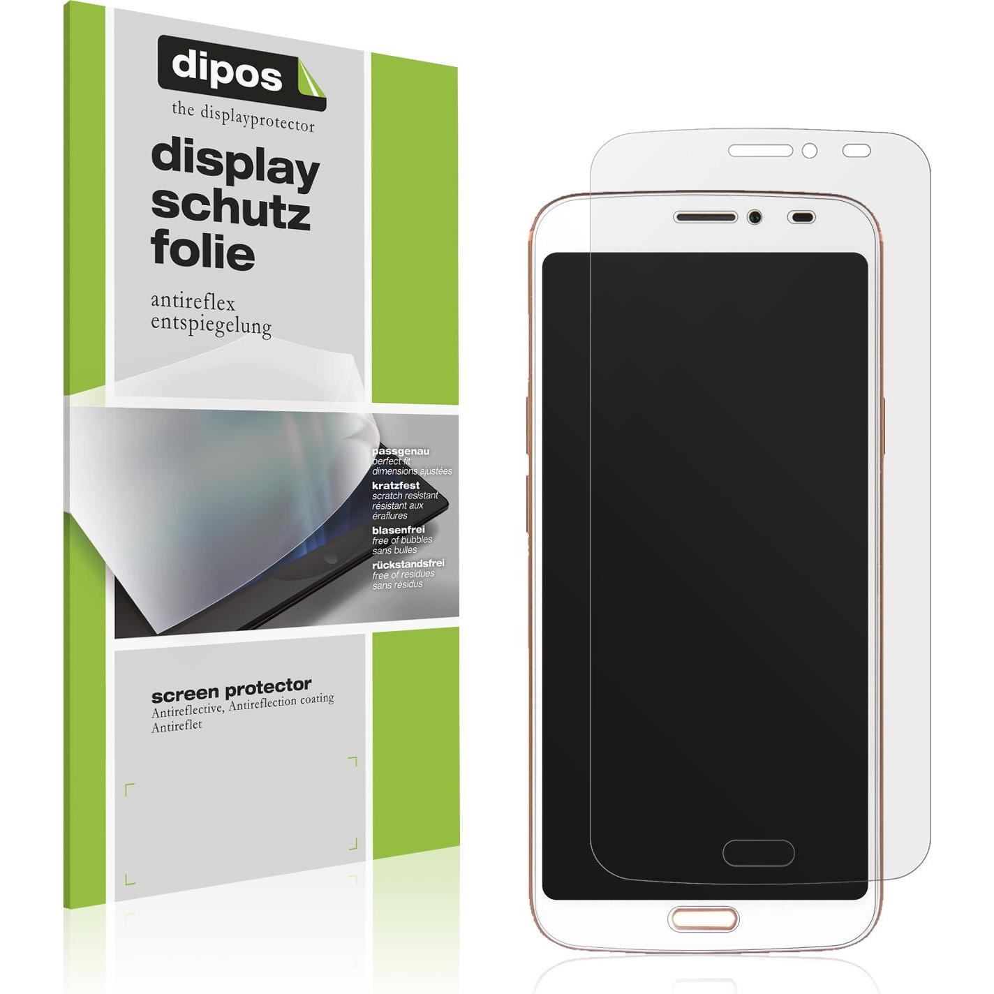 Dipos Displayschutzfolie Antireflex (2 Stück, Doro 8080), Smartphone Schutzfolie, Transparent