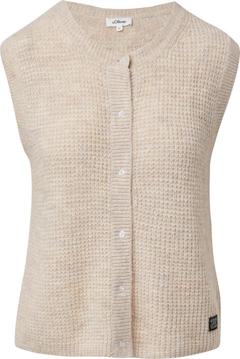 Produktbild s.Oliver Strickjacke Strickweste aus Alpakamix (40)