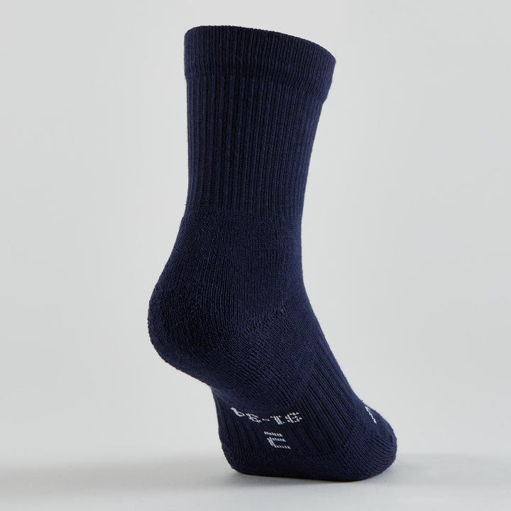 Produktbild Artengo Kinder Tennissocken High 4er-Pack - RS 300 weiss/marineblau (4er Pack, 27 - 30)