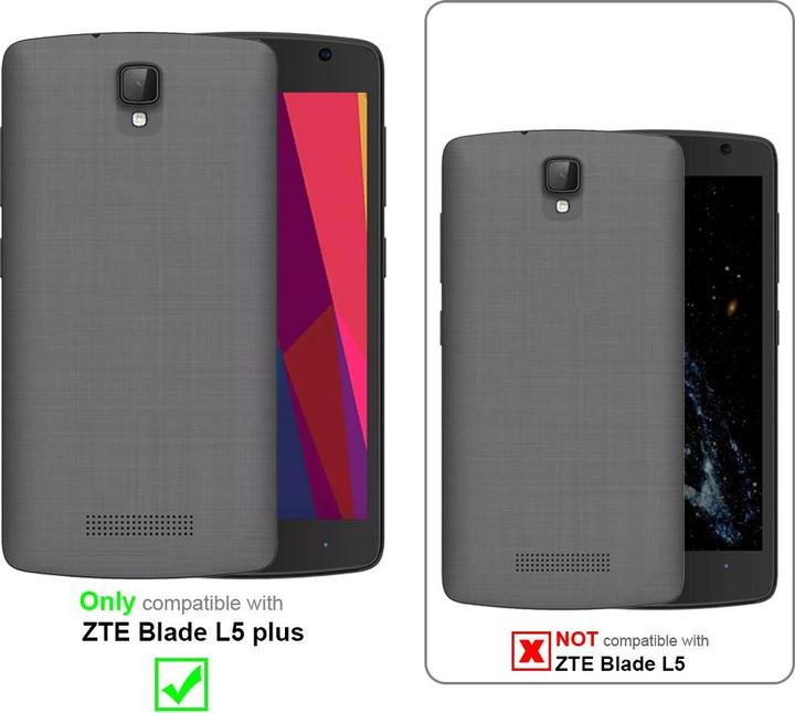 Actual product image Cadorabo Chain case for ZTE Blade L5 PLUS necklace cover adjustable