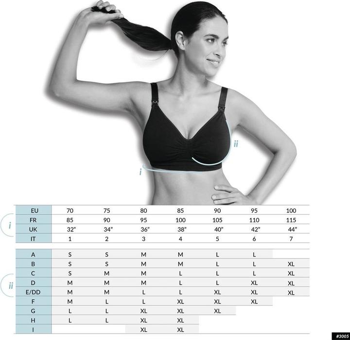 Actual product image Carriwell Seamless nursing bra (S)