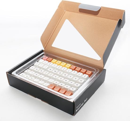 Actual product image Ducky Daisy PBT Dye Sublimation Set - 133 Keycaps